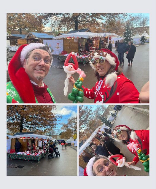 spectacle de noel ballons