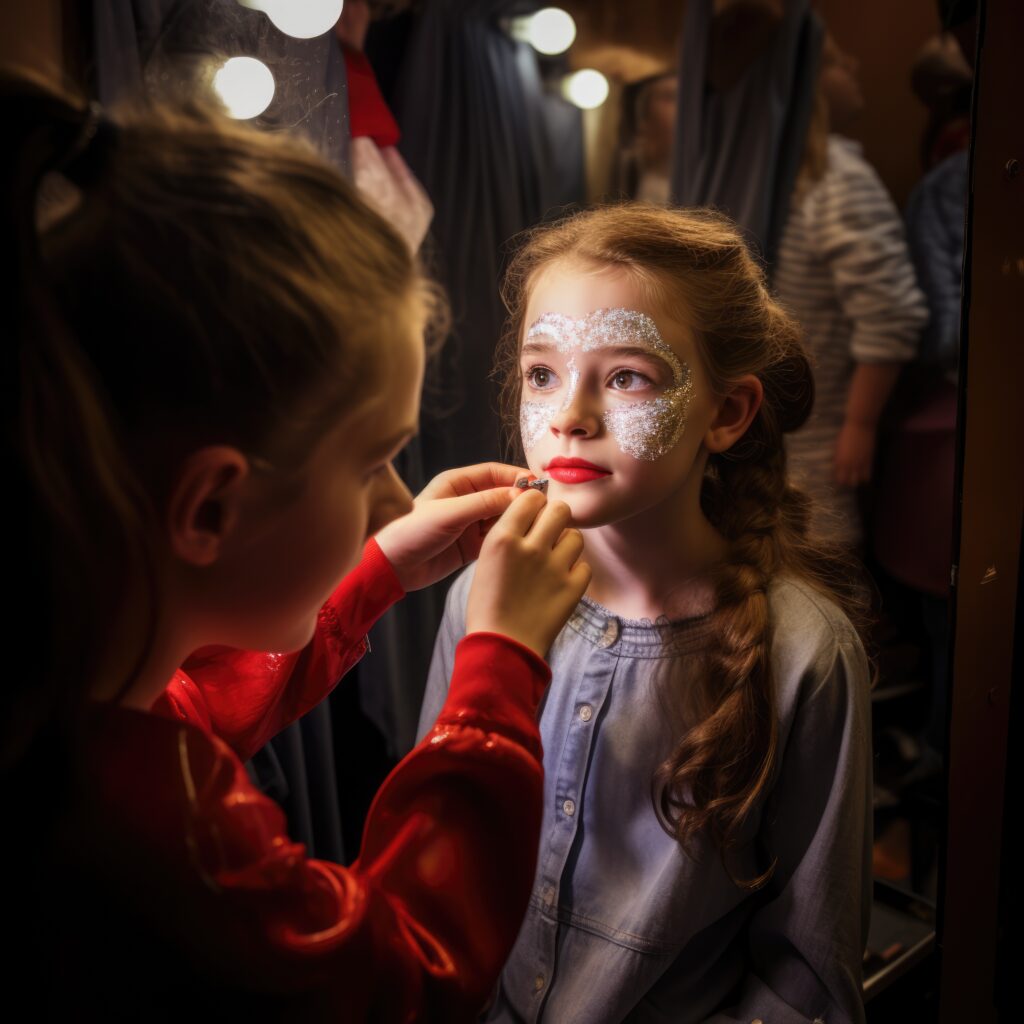 Maquillage enfant Noel